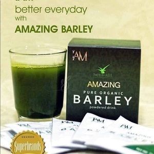 AMAZING PURE ORGANIC BARLEY  ( $24.00 each box)